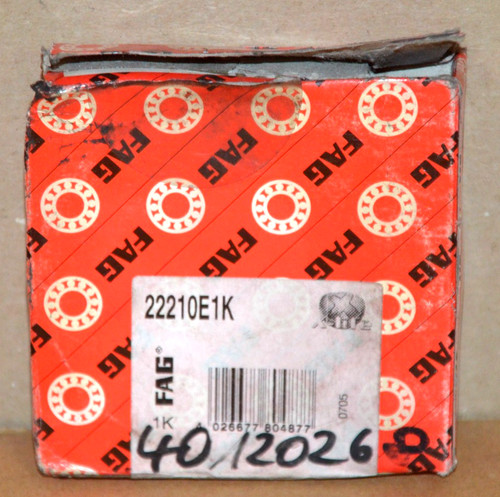 Fag kugellager 22210e1k - fag,